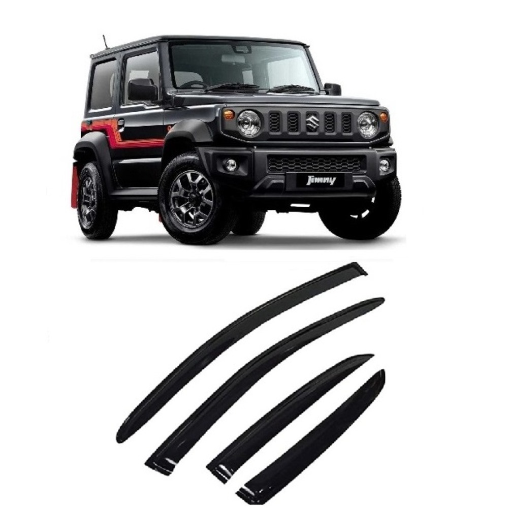 Rain Wind Door Visor Non Breakable Deflector Compatible with Jimny